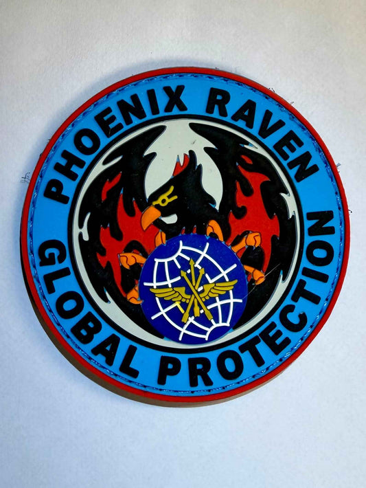 Phoenix Raven Embroidered Patch - 3.5in Full Color - Velcro Backing (Copy)