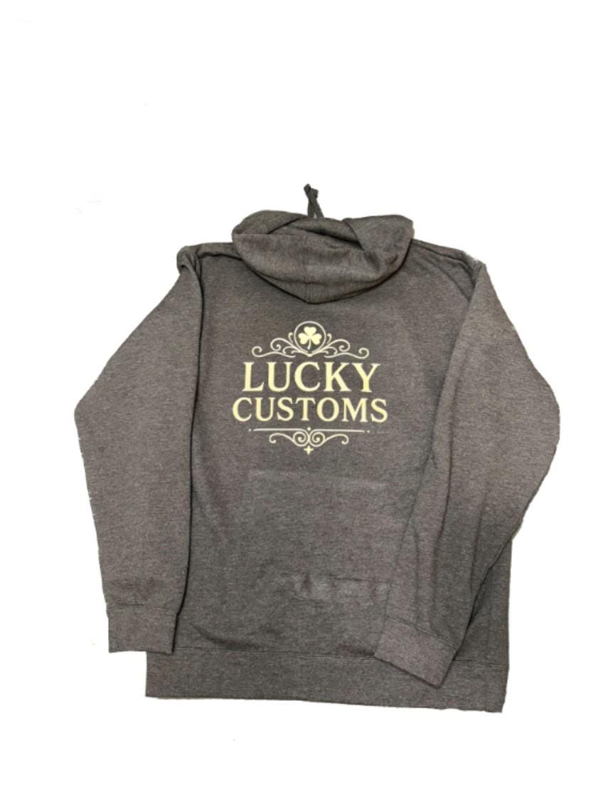 Personalized Company Logo Sweatshirt, Custom Design Unisex Hoodie