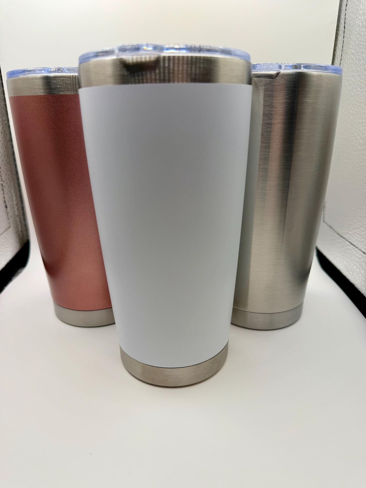 Personalized Navy Tumbler - Laser Engraved 20 oz Military Gift